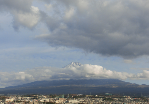 今朝の富士山～１２月１７日～