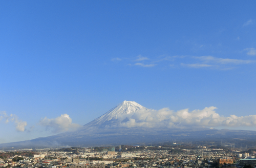 今朝の富士山～１２月２４日～