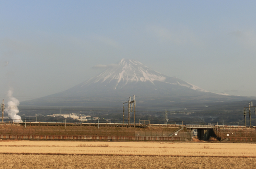 今朝の富士山～２月１日～