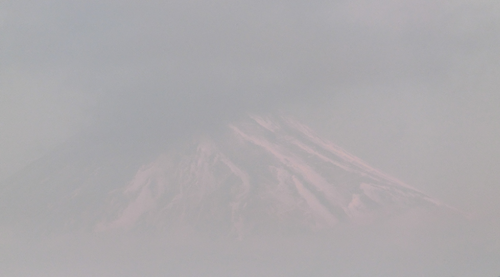 今朝の富士山～２月４日～