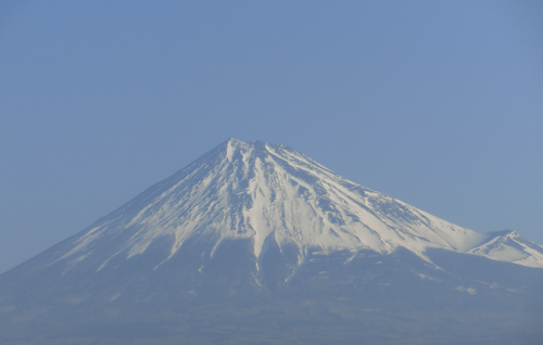 今朝の富士山～２月２６日～