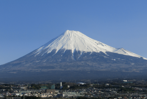 今朝の富士山～３月２２日～