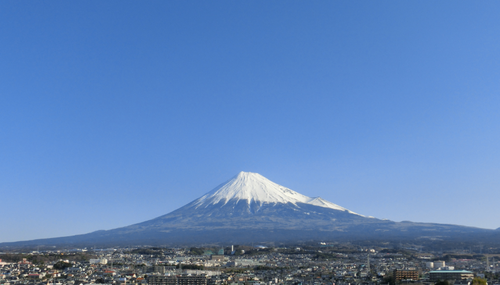 今朝の富士山～３月２２日～