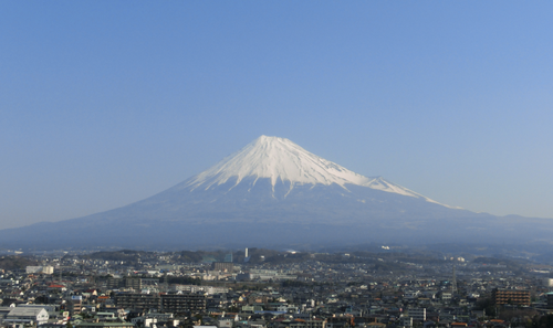 今朝の富士山～３月２５日～