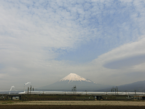 今朝の富士山～３月２９日～