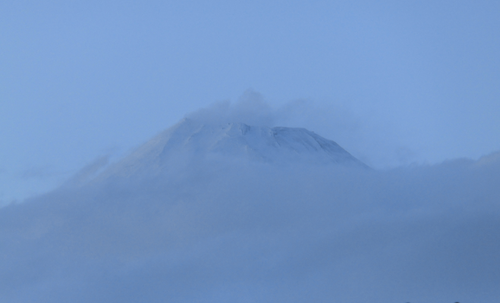 今朝の富士山～３月３１日～