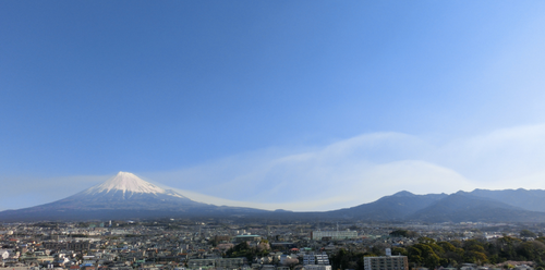 今朝の富士山～３月３１日～