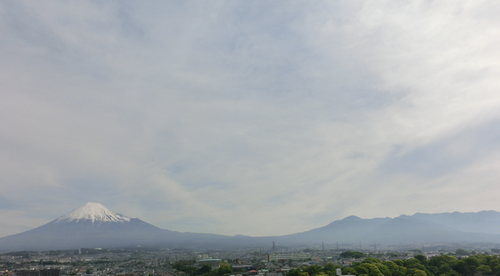 今朝の富士山～５月１２日～