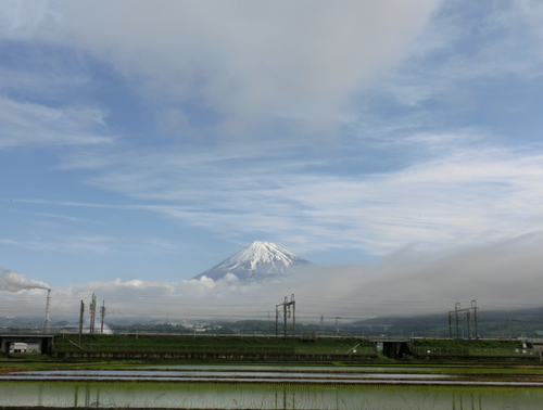 今朝の富士山～５月２７日～