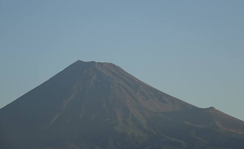 今朝の富士山～９月２７日～