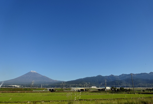 今朝の富士山～１１月１４日～