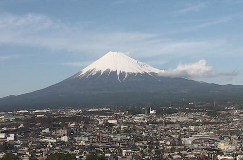 今日の富士山～１２月２１日～