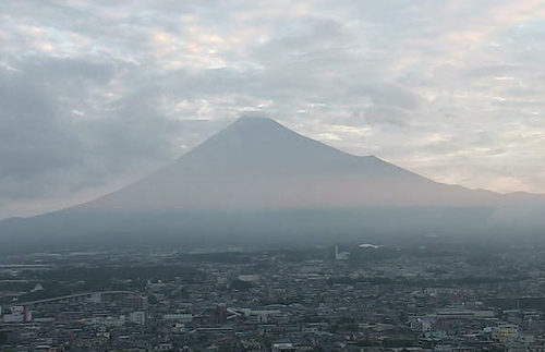 今朝の富士山～７月２０日～