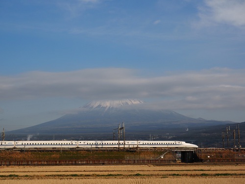 今朝の富士山～２月２２日～