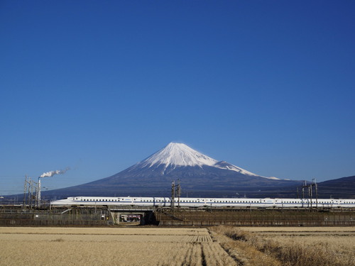 今朝の富士山～２月７日～