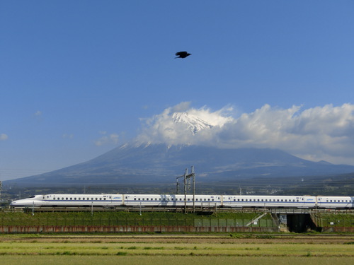 今朝の富士山～４月１１日～