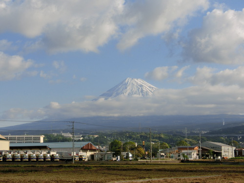 今朝の富士山～５月３日～