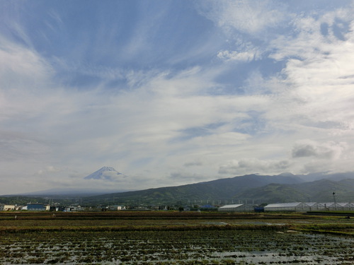 今朝の富士山～５月１９日～