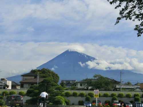 今朝の富士山～６月２２日～