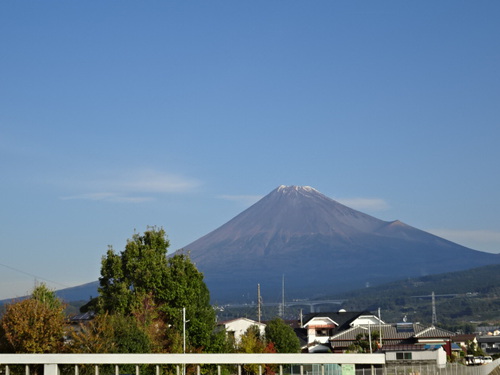 今朝の富士山～１１月１７日～