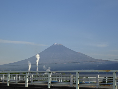 今朝の富士山～１１月１７日～