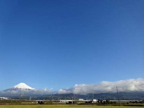 今朝の富士山～１１月２７日～