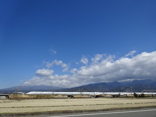 今朝の富士山～３月１１日～