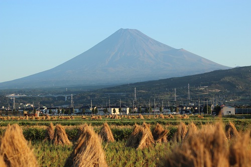 今朝の富士山～１０月９日～