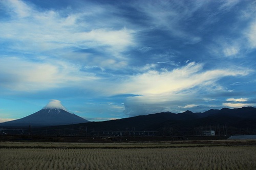 今朝の富士山～１２月２１日～