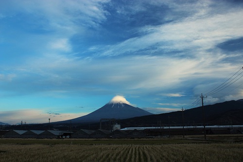 今朝の富士山～１２月２１日～