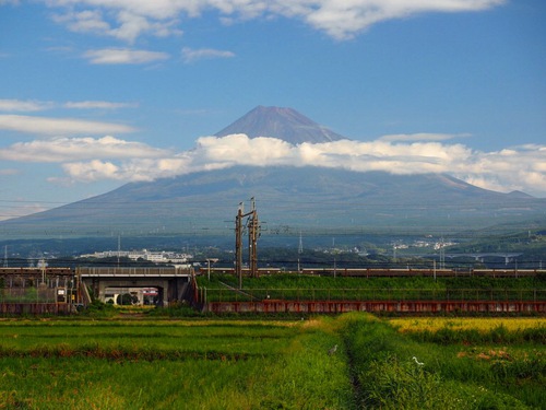 今朝の富士山～１０月１日～