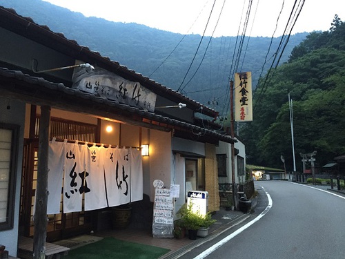 渓流そば。(^^♪