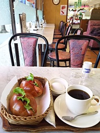 喫茶ルフランでモーニング
