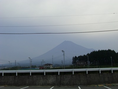 今朝の富士山