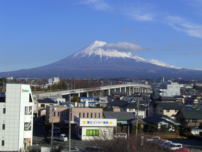 今日の富士山　