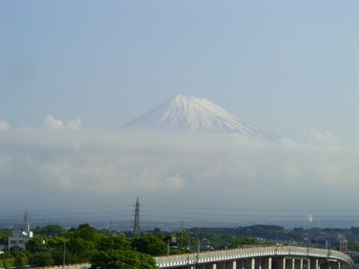 今朝の富士山