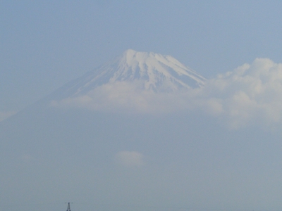 今朝の富士山