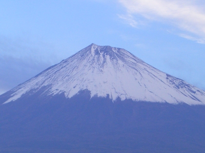 今朝の富士山