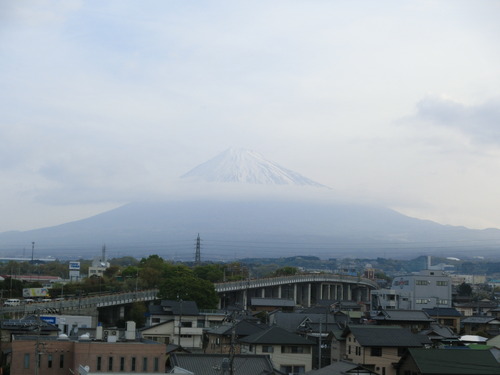 今朝の富士山