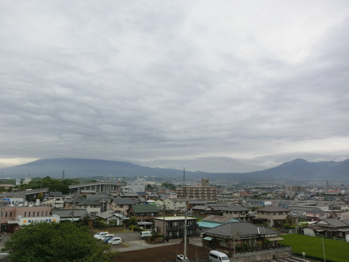 今朝の富士山