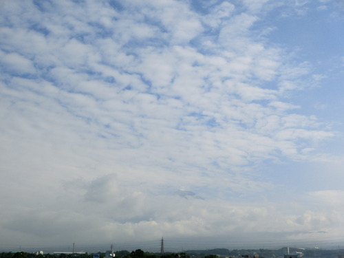 今朝の富士山