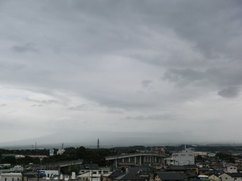 今朝の富士山