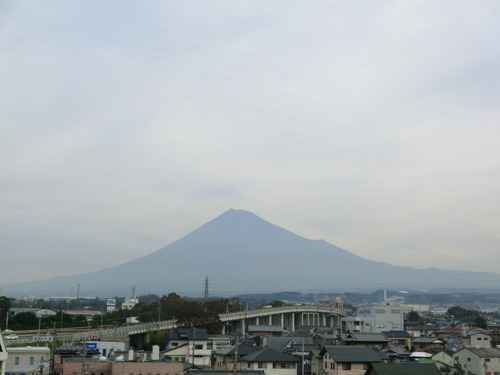 今朝の富士山