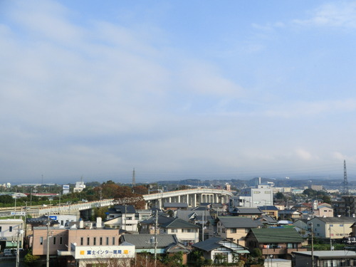 今朝の富士山