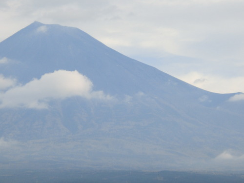 今朝の富士山