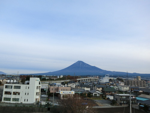 今朝の富士山