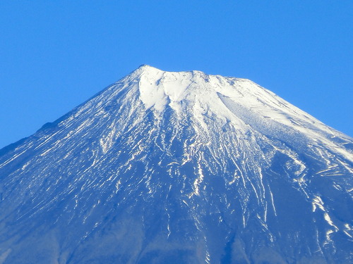 今朝の富士山