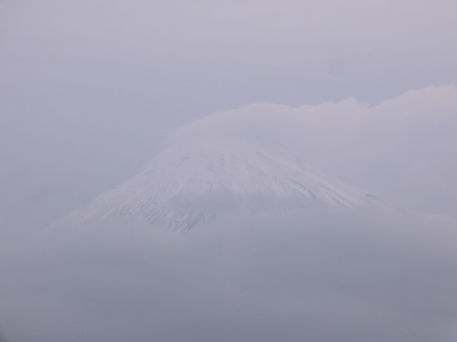 今朝の富士山