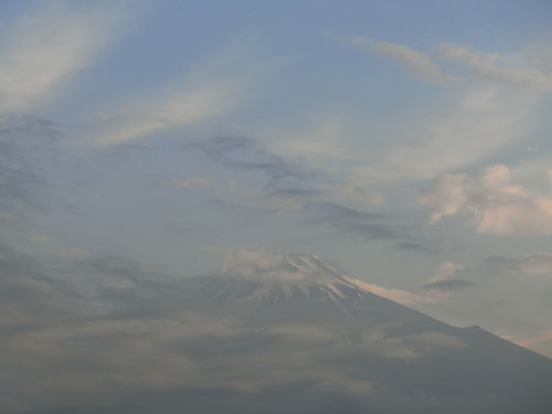 今朝の富士山～散歩編～