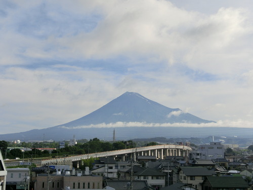 今朝の富士山～朝散歩編～